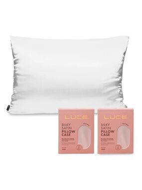 LUCE Silky Satin Pillow Case (Set of 2)